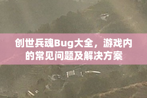 创世兵魂Bug大全，游戏内的常见问题及解决方案
