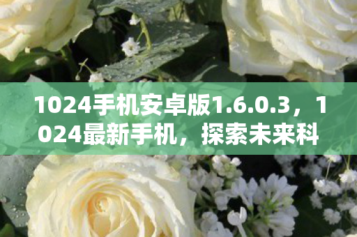 1024手机安卓版1.6.0.3，1024最新手机，探索未来科技的极致体验