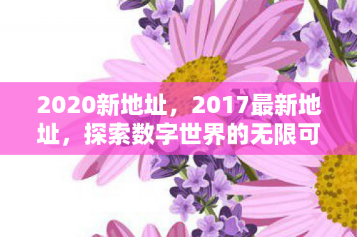 2020新地址，2017最新地址，探索数字世界的无限可能