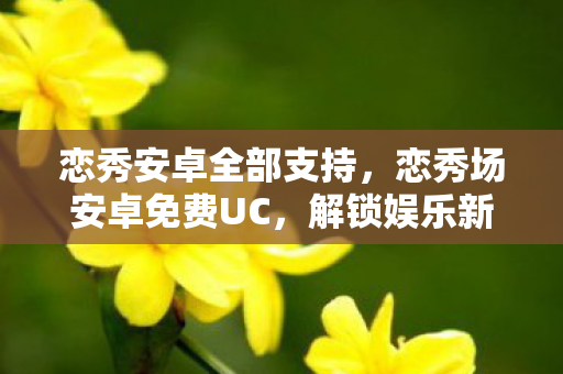 恋秀安卓全部支持，恋秀场安卓免费UC，解锁娱乐新体验