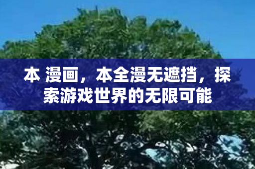 本 漫画，本全漫无遮挡，探索游戏世界的无限可能