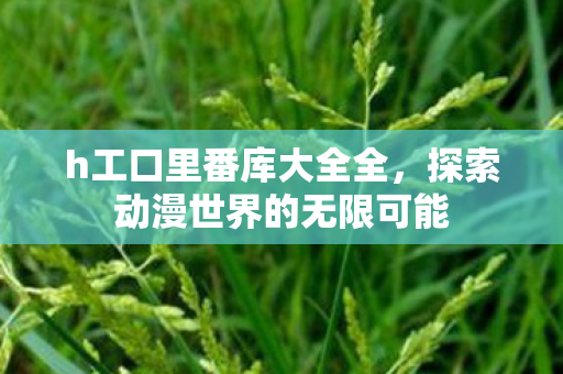 h工口里番库大全全，探索动漫世界的无限可能