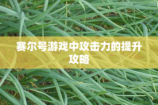 赛尔号游戏中攻击力的提升攻略