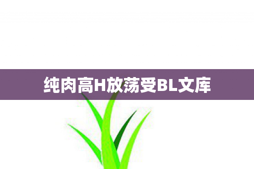纯肉高H放荡受BL文库