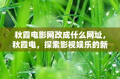 秋霞电影网改成什么网址，秋霞电，探索影视娱乐的新选择