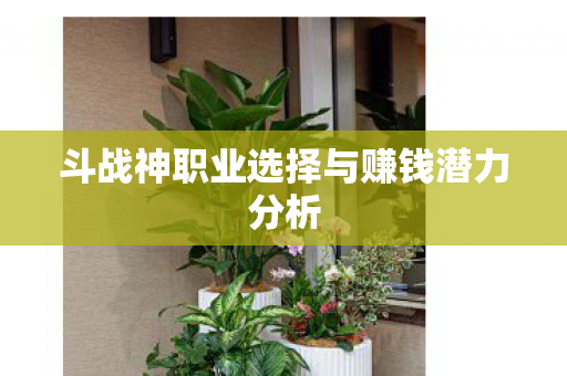 斗战神职业选择与赚钱潜力分析