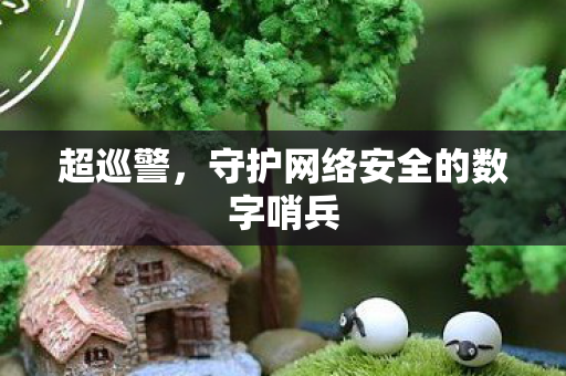 超巡警，守护网络安全的数字哨兵