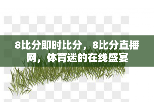 8比分即时比分，8比分直播网，体育迷的在线盛宴