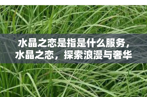 水晶之恋是指是什么服务,水晶之恋,探索浪漫与奢华的完美结合 水晶之恋是指是什么服务,水晶之恋,探索浪漫与奢华的完美结合