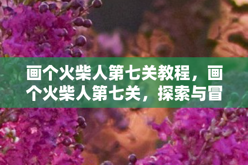 画个火柴人第七关教程，画个火柴人第七关，探索与冒险的继续