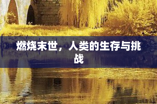 燃烧末世,人类的生存与挑战 燃烧末世,人类的生存与挑战