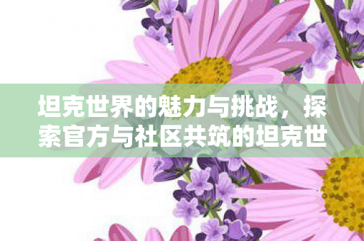 坦克世界的魅力与挑战，探索官方与社区共筑的坦克世界