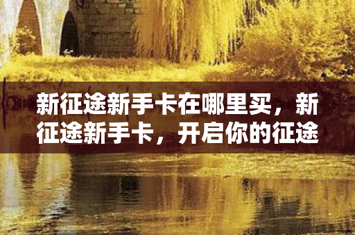 新征途新手卡在哪里买，新征途新手卡，开启你的征途之旅