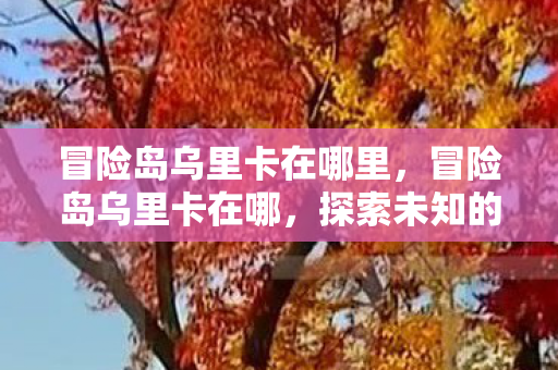 冒险岛乌里卡在哪里，冒险岛乌里卡在哪，探索未知的神秘之旅