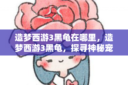 造梦西游3黑龟在哪里,造梦西游3黑龟,探寻神秘宠物背后的故事 造梦西游3黑龟在哪里,造梦西游3黑龟,探寻神秘宠物背后的故事