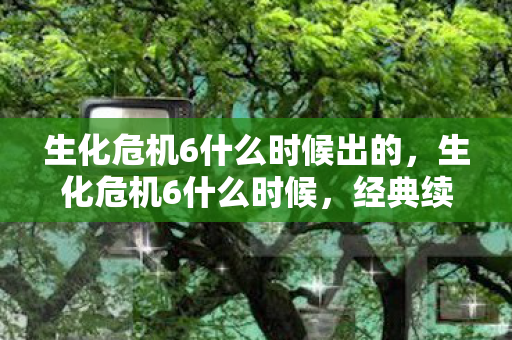 生化危机6什么时候出的,生化危机6什么时候,经典续作的期待与回顾 生化危机6什么时候出的,生化危机6什么时候,经典续作的期待与回顾