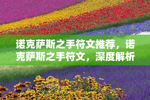 诺克萨斯之手符文推荐,诺克萨斯之手符文,深度解析与实战应用 诺克萨斯之手符文推荐,诺克萨斯之手符文,深度解析与实战应用