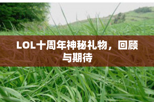 LOL十周年神秘礼物，回顾与期待