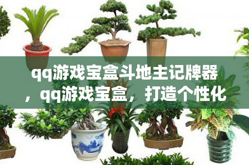 qq游戏宝盒斗地主记牌器，qq游戏宝盒，打造个性化游戏体验的必备神器