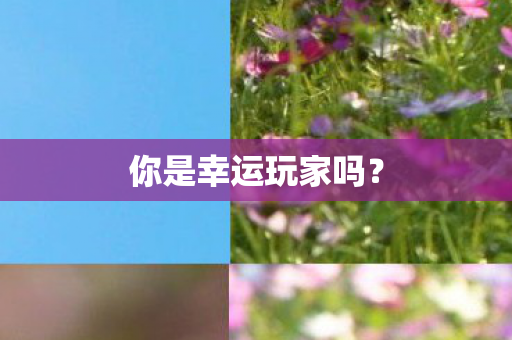 你是幸运玩家吗？