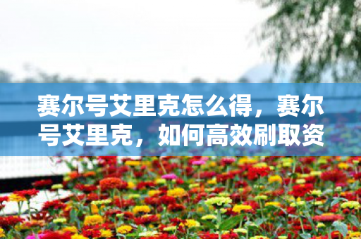 赛尔号艾里克怎么得,赛尔号艾里克,如何高效刷取资源 赛尔号艾里克怎么得,赛尔号艾里克,如何高效刷取资源