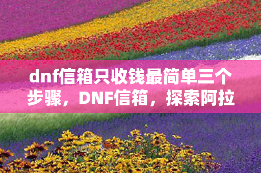 dnf信箱只收钱最简单三个步骤，DNF信箱，探索阿拉德大陆的秘密通信
