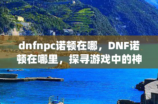 dnfnpc诺顿在哪，DNF诺顿在哪里，探寻游戏中的神秘NPC