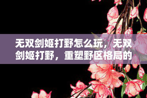 无双剑姬打野怎么玩，无双剑姬打野，重塑野区格局的刀锋舞者