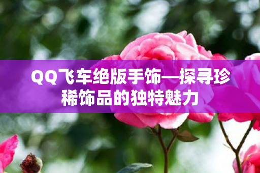 QQ飞车绝版手饰—探寻珍稀饰品的独特魅力 QQ飞车绝版手饰—探寻珍稀饰品的独特魅力