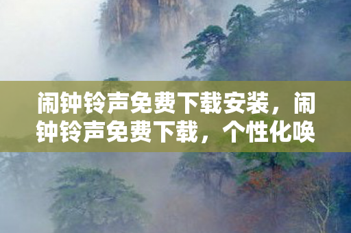 闹钟铃声免费下载安装，闹钟铃声免费下载，个性化唤醒新体验