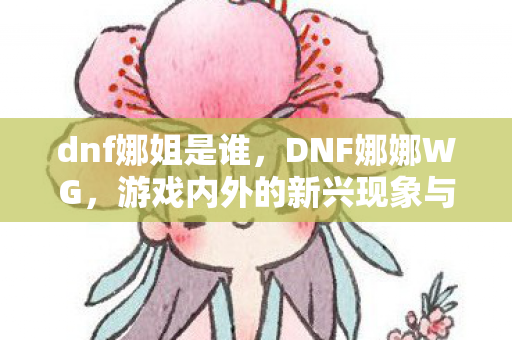 dnf娜姐是谁，DNF娜娜WG，游戏内外的新兴现象与玩家探讨