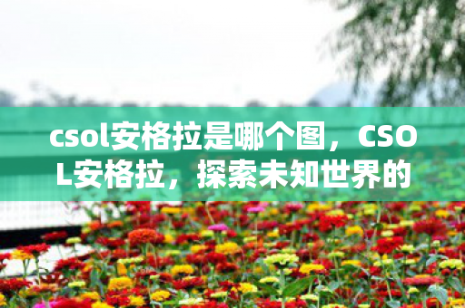 csol安格拉是哪个图，CSOL安格拉，探索未知世界的奇幻之旅