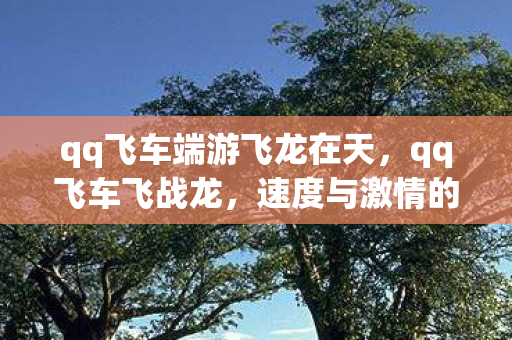 qq飞车端游飞龙在天，qq飞车飞战龙，速度与激情的云端对决