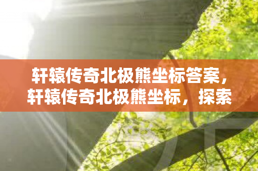 轩辕传奇北极熊坐标答案，轩辕传奇北极熊坐标，探索未知世界的神秘之旅