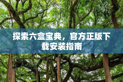 探索六盒宝典，官方正版下载安装指南
