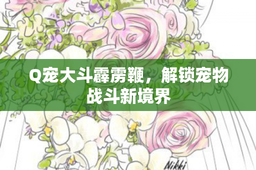 Q宠大斗霹雳鞭，解锁宠物战斗新境界