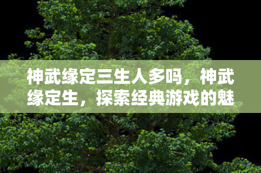 神武缘定三生人多吗,神武缘定生,探索经典游戏的魅力与传承 神武缘定三生人多吗,神武缘定生,探索经典游戏的魅力与传承