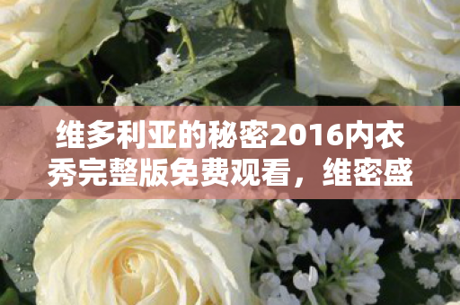 维多利亚的秘密2016内衣秀完整版免费观看,维密盛宴,2016年维多利亚的秘密内衣秀回顾 维多利亚的秘密2016内衣秀完整版免费观看,维密盛宴,2016年维多利亚的秘密内衣秀回顾