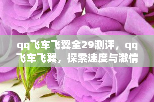 qq飞车飞翼全29测评，qq飞车飞翼，探索速度与激情的极限