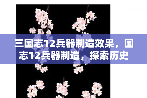 三国志12兵器制造效果，国志12兵器制造，探索历史与文化的兵器艺术