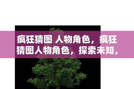 疯狂猜图 人物角色，疯狂猜图人物角色，探索未知，挑战智慧