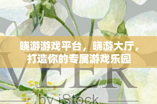 晓游游戏平台，晓游大厅，打造你的专属游戏乐园