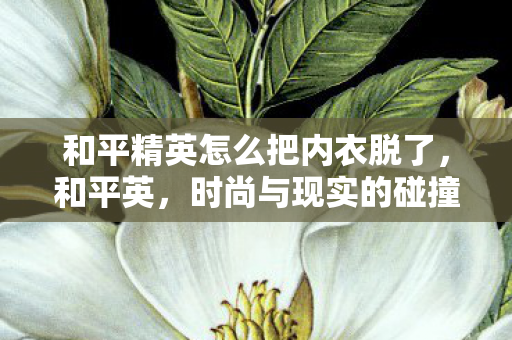 和平精英怎么把内衣脱了,和平英,时尚与现实的碰撞 和平精英怎么把内衣脱了,和平英,时尚与现实的碰撞