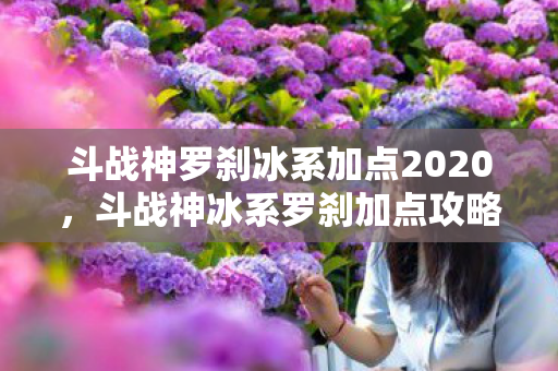 斗战神罗刹冰系加点2020，斗战神冰系罗刹加点攻略