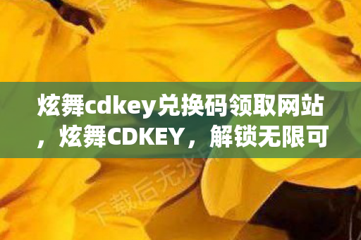 炫舞cdkey兑换码领取网站,炫舞CDKEY,解锁无限可能的神秘代码 炫舞cdkey兑换码领取网站,炫舞CDKEY,解锁无限可能的神秘代码