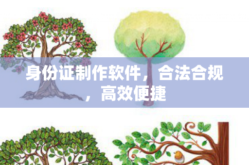 身份证制作软件，合法合规，高效便捷