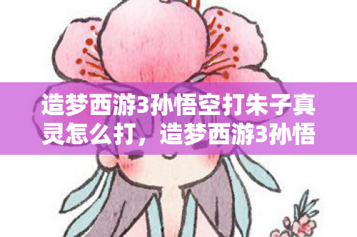 造梦西游3孙悟空打朱子真灵怎么打,造梦西游3孙悟空打朱子真,一场跨越时空的冒险 造梦西游3孙悟空打朱子真灵怎么打,造梦西游3孙悟空打朱子真,一场跨越时空的冒险