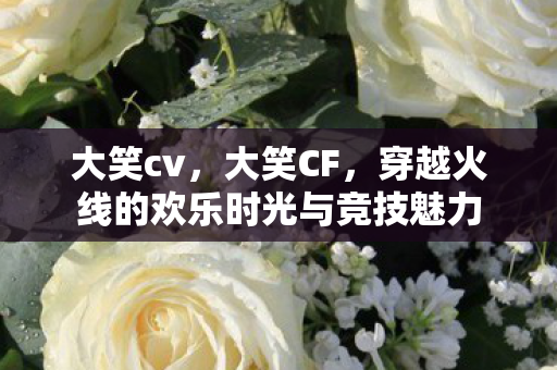 大笑cv，大笑CF，穿越火线的欢乐时光与竞技魅力