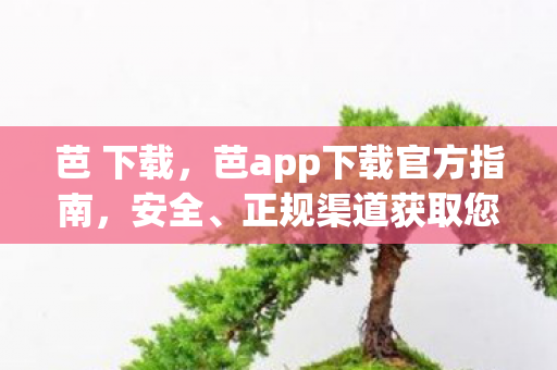 芭 下载，芭app下载官方指南，安全、正规渠道获取您的应用