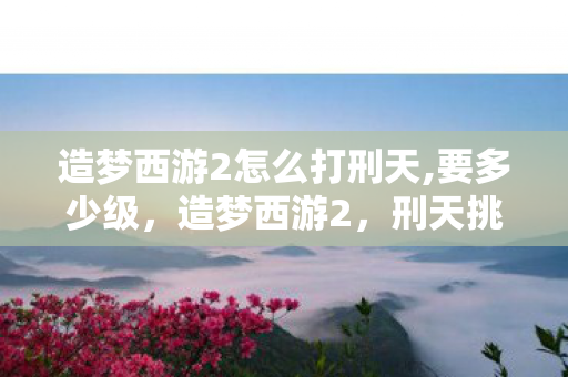 造梦西游2怎么打刑天,要多少级，造梦西游2，刑天挑战攻略